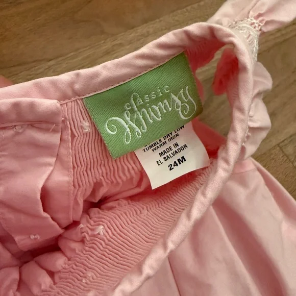 Pearl smocked bubble - Picture 6 of 7